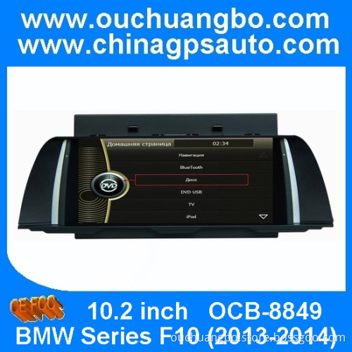 Ouchuangbo Car Stereo GPS Navigation Navi for BMW Series F10 2013-2014 Multimedia Headunit Autoradio Sat Nav DVD Player